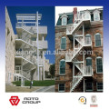 outdoor prefab steel escape stairs